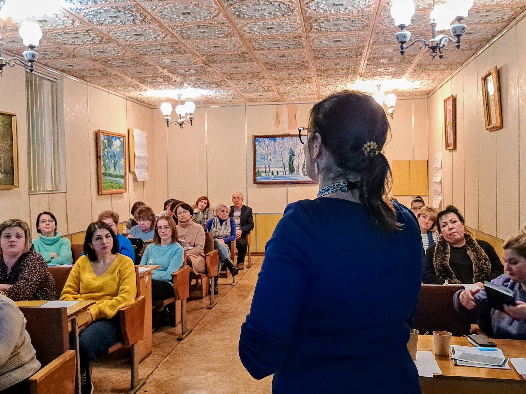 Навчальна сесія першого тренінгу mhGAP