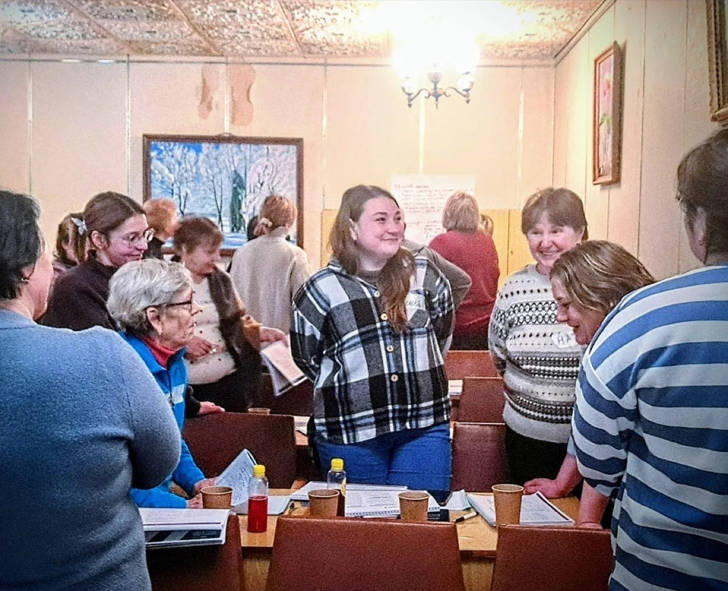 Робота учасників у залі